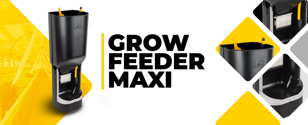 Grow Feeder Maxi, the first feeder injected in plastic