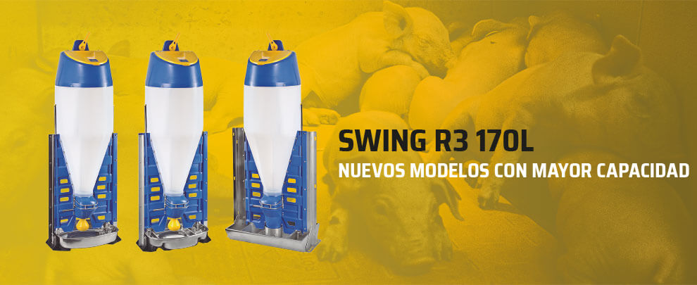 Swing R3, new models with greater feed capacity