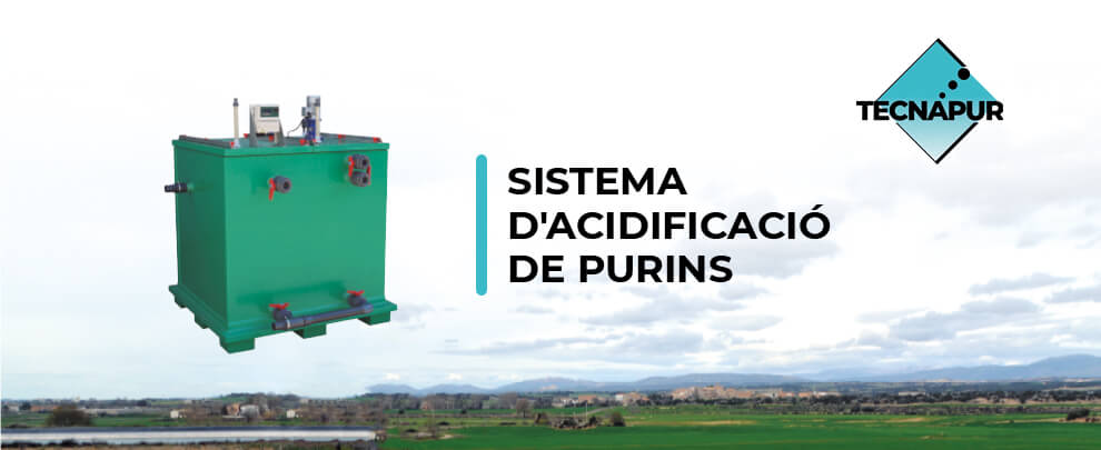 Nou sistema d'acidificació de purins de Rotecna