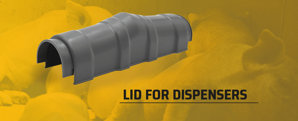 Advantages of using lids in feed dispensers for pigs