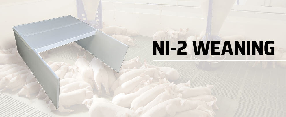 PVC cover for weaned piglets by Rotecna