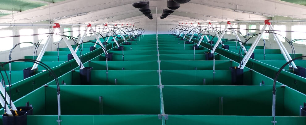 The welding of Rotecna panels guarantees their strength and durability