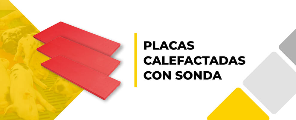 Nuevas placas calefactadas con sonda