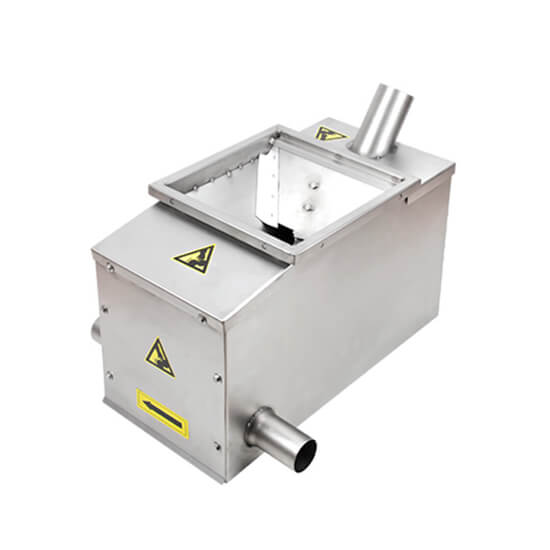 Pig feed extractor for SAC chain feed systems