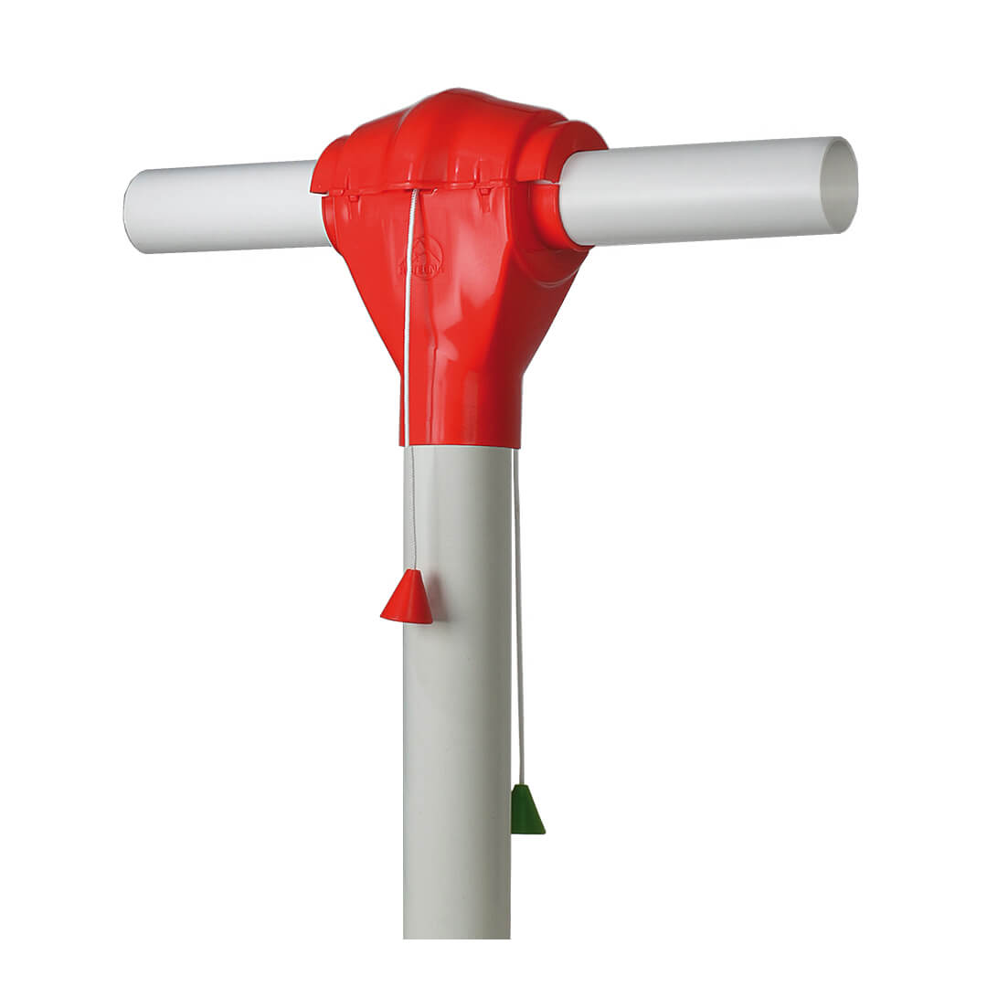 Image of the single outlet nozzle for chain or spiral feeding systems