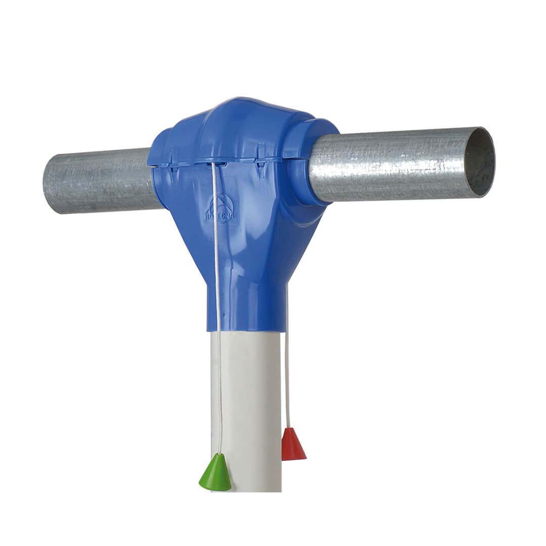 Image of the single outlet nozzle for chain or spiral feeding systems