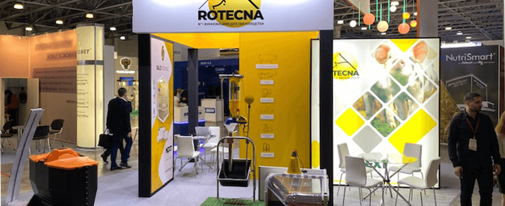 Rotecna promotes its novelties at the Meat & Poultry fair in Moscow