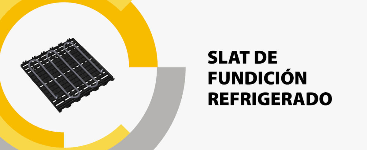 Nuevo slat de fundici&oacute;n refrigerado para cerdas en maternidad