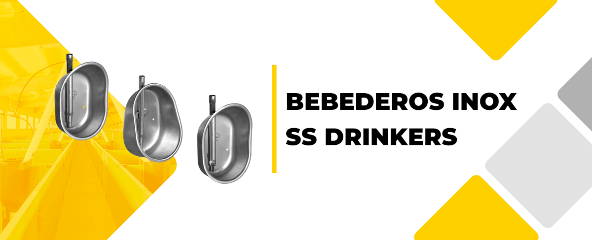 New stainless steel drinkers