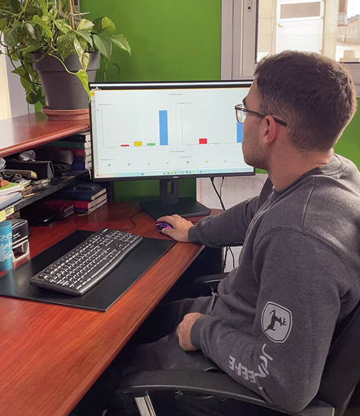 tecnología de precisión en granjas porcinas