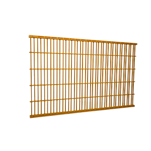 Yellow Grid. Better airflow in pens